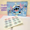 Cuaderno de bocetos portátil de dibujos animados para niñas, versión coreana, con diseños de unicornio, gato y ballena, incluye pegatinas, libro de dibujo y papel de dibujo