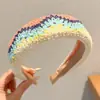 Parche de flequillo para niños, parche de pelo tejido que no daña el pelo, diadema de cinta mágica ensanchada, herramienta para arreglar el pelo para niñas