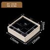 Caja de Embalaje para Hornear Pan, Desechable para Tartaletas de Huevo y Caja Pequeña para Mariscos, Fiambrera de Grado Alimenticio para Uso en Horneado