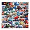 50 Folhas/Conjunto Adesivos Livro de Carros DIY Caderno Livro Material Autoadesivo Criativo