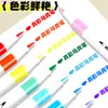 Marcadores acrílicos de punta suave de color verdadero, no traspasan, mezclables, para arte estudiantil, bolígrafos de pintura, bolígrafos de acuarela para preescolar