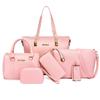 Comércio Exterior Transfronteiriço 2025 Nova Bolsa Simples e Elegante para Sogra Conjunto de Seis Peças Portátil de Ombro Transversal Feminina Venda por Atacado