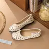 Zapatos Planos de Mujer con Lazo de Lunares Estilo Francés 2026 Nueva Colección Primavera Par Impresionante con Faldas Estilo de Noche Zapatos Mary Jane