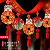 Decoraciones de Año Nuevo 2026, Apertura de Centro Comercial, Banderas de Colores, Año del Caballo, Festival de Primavera, Gran Apertura, Pancartas, Decoraciones Colgantes, Montaje de Ambiente, Día de Año Nuevo