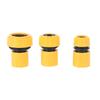 Venta al por mayor de fábrica conector de manguera de 4 puntos conector de manguera de plástico conector rápido accesorios para pistola de agua de alta presión