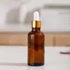 Cross-border best-selling 5ml/30ml serum bottles, amber glass essential oil bottles, frosted sample bottles, empty refill bottles