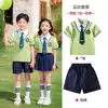 Uniformes Escolares, Uniformes de Verão para Escola Primária, Trajes para Foto de Formatura de Manga Curta, Uniformes de Verão para Faculdade Infantil, Uniformes para Jardim de Infância da Primeira Série