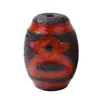 Pingente de Ágata Dzi de Nove Olhos Estilo Antigo Vintage, Pingente de Ágata Dzi Buddha de Xizang, Nova Ágata Dzi Buddha Retro de Guangzhou