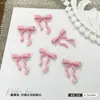 Acessórios de Nail Art Laço de Fita Esculpido Macio Colorido Dopamina Doce Colorido Laço Doce Diamante de Unha