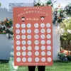Área de Boas-Vindas do Casamento Painel de Fotos Polaroid Placa de KT Noivado Área Interativa de Assinaturas de Boas-Vindas do Casamento