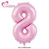 Globo digital de 32 pulgadas con números del 0 al 9 para decoración de fiestas de cumpleaños infantiles, diseño de sala de bodas