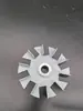 Aspas de Ventilador de Motor de Alta Temperatura, Aspas de Ventilador de Hierro Galvanizado, 6-7.5-8-9-10-12-30, Impulsor de Hierro Fijado con Tornillos de Fijación