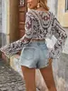 Roupas de proteção solar europeias e americanas transfronteiriças, nova moda feminina de verão, cardigã de tricô fino com acabamento em renda para praia, férias à beira-mar