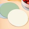 Tapete de Mesa Redondo de Silicone com Isolamento Térmico, Tapete Anti-queimadura para Panela, Tapete para Tigela, Porta-copos, Tapete para Prato, Tapete de Mesa à Prova d'Água com Isolamento Térmico