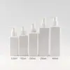 120ml150ml200ml250ml300ml frasco quadrado frasco de shampoo loção frasco de gel de banho com pump