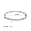 Pulsera Snap-On de Acero Inoxidable Chapada en Oro Real Estilo Fresco y Dulce de Colores Ins Accesorios de Joyería al por Mayor Estilo Ins