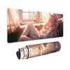 Alfombrilla Grande para Escritorio de Oficina Alfombrilla para Teclado de Computadora de Anime y Juegos Alfombrilla Personalizada para Escritorio de Dormitorio Alfombrilla de Ratón Gruesa Bidimensional