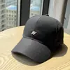 Gorra de béisbol de lana simple estilo coreano bordada con letras, gorra versátil para pareja, ala ancha, estiliza el rostro, gorra de mujer de moda
