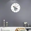 Ciervo un reloj de pared DIY cálido y generoso Amazon moderno europeo silencioso creativo