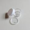Caja de crema transparente de 20 g, botella de crema, caja de embalaje de muestra cosmética, caja de plástico, caja de crema de plástico ps