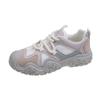 Zapatos Deportivos Zapatos de Mujer 2025 Nuevo Popular Primavera Suela Gruesa Versátiles Zapatos Blancos Suela Blanda Ligeros Para Correr Casuales