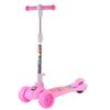 Scooter musical plegable Generation al por mayor para niños, scooter flash de cuatro ruedas, bicicleta de luz para correr a caballo de cuatro ruedas