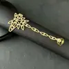 Europa y Estados Unidos transfronterizo moda caliente lujo diamante brillante strass exquisito pulsera de dedo mujer