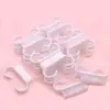 Venta Directa de Fábrica al por Mayor Pincel para Uñas de Color Sólido Blanco Pincel Pequeño de Cuerno Pincel para Uñas Herramienta de Manicura Pincel de Limpieza