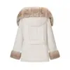 Novedades Invierno 2025 Moda Callejera Casual Europea y Americana para Mujer Chaqueta Acolchada con Forro de Piel W091 2998