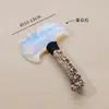 Cuchillo de Piedra Cruda Natural Adornos Obsidiana Ojo de Tigre Piedra Gema Pulida Modelo de Cuchillo sin Filo Atrezzo Fabricante Mayorista