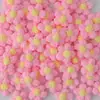 Em Estoque Feito à Mão DIY Flor de Lã Puff Flor de Cinco Pétalas Acessórios para Prendedor de Cabelo Bolsa Roupas Broche Materiais