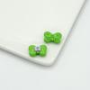 Cuentas de aleación con doble lazo, mariposa, lazo de doble color, accesorios para pulseras y collares hechos a mano.