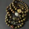 Sandália verde argentina personalidade pequeno círculo único coelho fofo gato de desenho animado pulseira Bodhi garra de gato esculpida pequena pulseira Wenwan