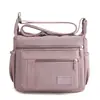 Bolsa Cruzada Nueva de Estilo para Comercio Exterior, Bolsa de Madre Repelente al Agua, Bolso Sencillo para Viajes Diarios de Mujeres de Mediana Edad, Gran Capacidad, Almacenamiento Multicapa, Bolso de Hombro