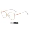 Comercio Exterior Nuevo Sudamericano Metal Anti-Luz Azul Ultraligero Montura de Gafas Moda Metal Miopía Montura de Gafas de Metal