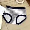 Ropa interior de algodón puro estilo nuevo para mujer, entrepierna de algodón grado 10A, ropa interior de algodón puro transpirable para niñas, bragas tipo triángulo para mujer