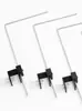 Luminarias LED para Acuario con Altura Ajustable, Cable de Acero Inoxidable Desmontable y Base de Aluminio, Accesorios para Acuario T33 Soporte Pequeño