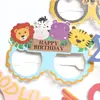 Gafas de Decoración para Fiesta de Dibujos Animados Infantiles Gafas de Papel Personalizadas para Disfraz de Fiesta de Cumpleaños de Estudiante