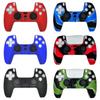 Adecuado para funda protectora de silicona para mando de juego PS5 de Black Myth Wukong con punto antideslizante camuflaje de color puro mezclado inalámbrico