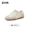 Zapatos de entrenamiento alemanes de suela fina ZHR para mujer, nuevo modelo de otoño 2026, transpirables para el día a día, cómodos, versátiles, elegantes, con cordones, casuales
