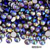 Não. 30 fundo plano diamante de vidro strass diy jóias de unhas redondas de cristal pedra caso do telefone móvel boneca vara broca cerca de 6,5 milímetros