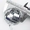 Bola Reflectante de 7 cm Navidad Boda Ventana Plata Bola de Espejo Disco Decoración Disco Bar Ktv Bola Láser