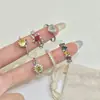 Anillos de Plata Tailandeses para Pareja, Vínculo Eterno, Par de Anillos para Hombres y Mujeres, Estilo Japonés y Coreano, Diseño de Nicho, Anillos Ol Simples y de Moda