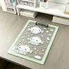 Portapapeles de plástico duro tamaño A4 con impresión a color de dibujos animados, engrosado de 2.1 mm, impermeable, para guardar exámenes