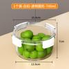 Separador crisper grado alimenticio refrigerador caja de almacenamiento especial fruta caja bento plástico calentado caja sellada traje