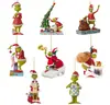 Pendente Criativo Grinch de Natal Transfronteiriço Decoração de Árvore de Natal Pingente de Acrílico Pingente