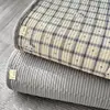 Funda de Cama de Doble Capa de Gasa de Dibujos Animados para Madre y Bebé, Terciopelo de Leche, Acolchada, Engrosada, Protector de Cama Antideslizante, Sábana Lavable a Máquina para Colchón