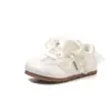 Zapatos Casuales de Malla Transpirable Moda Estilo Coreano para Niñas 2026 Otoño Nuevos Zapatos Deportivos Campus Princesa Ballet para Niños