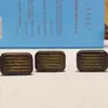 Cinco versos de ágar de madeira DIY acessórios corda de mão tecida à mão colar contas de texto para brincar acessórios atacado