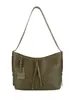 2026 Nueva Bolso de Hombro Único a la Moda para Debajo del Brazo, Bolso Tejido de Gran Capacidad de Nicho, Bolso de Mano de Alta Gama, Bolso Cruzado Tipo Cubo